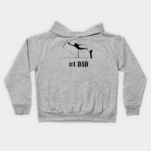 #1 Football Dad Kids Hoodie